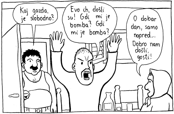Talačka kriza u Mahičnom str 9: Gdi mi je bomba?